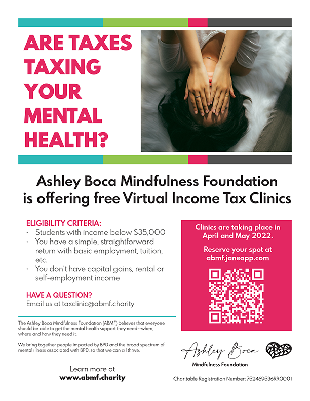 Tax Clinic promotional poster